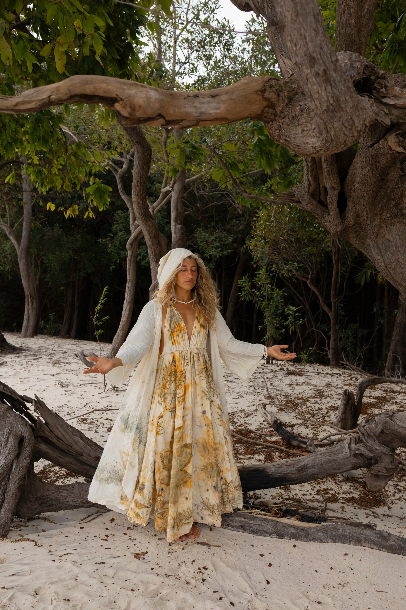 Vestido Beija Flor Botânico - Imagem 7