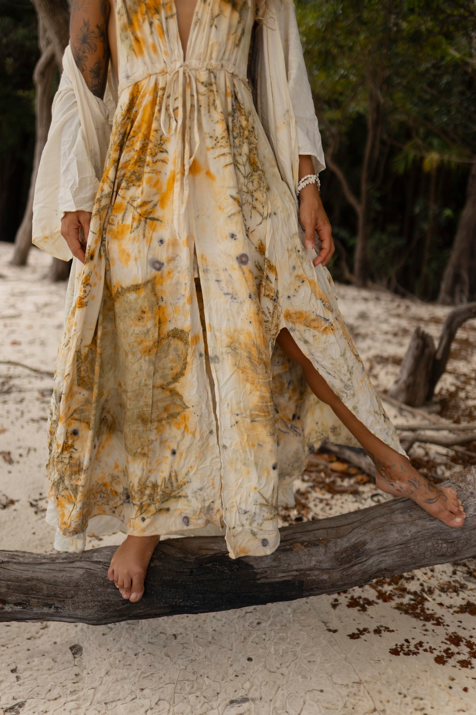 Vestido Beija Flor Botânico - Imagem 5